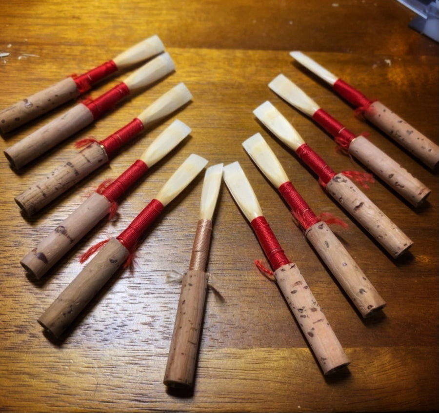 Sharpened Reeds Oboe Reeds READY TO SHIP – LC Double Reeds